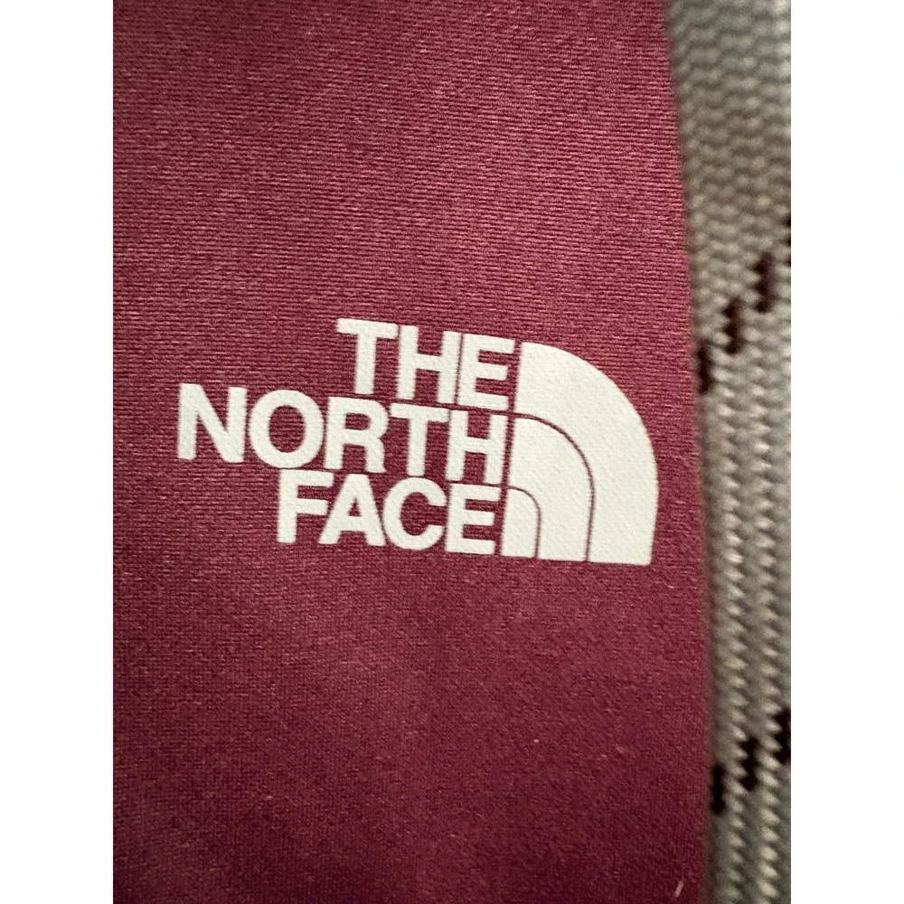 The North Face‎ Mens Full Zip Hoodie Maroon Gorpcore Hiking Sweatshirt Small